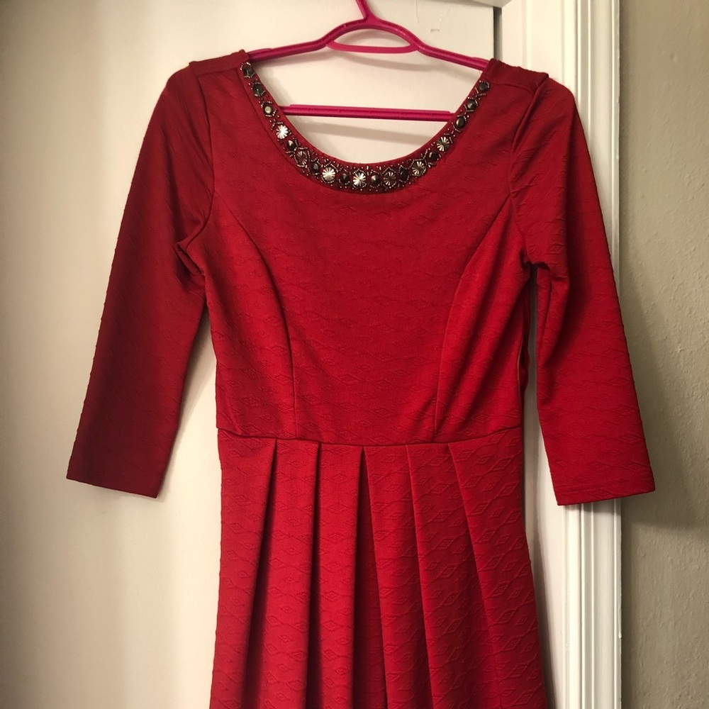 Francesca’s holiday dress!